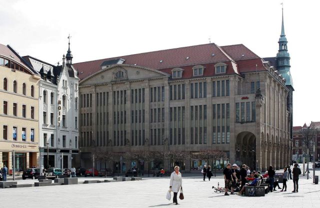 das Jugendstil-Kaufhaus in Görlitz das Jugendstil-Kaufhaus in Görlitz