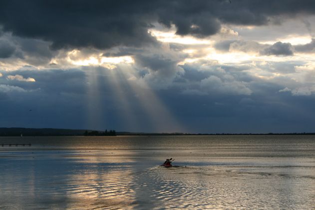 Wolkenberge über dem Steinhuder Meer Wolkenberge über dem Steinhuder Meer