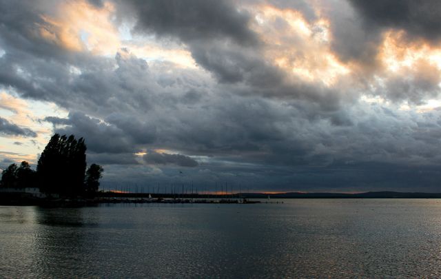 Wolkenberge über dem Steinhuder Meer Wolkenberge über dem Steinhuder Meer