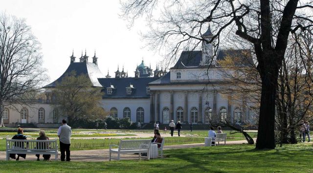 Das Neue Palais - Schloss Pillnitz bei Dresden Das Neue Palais - Schloss Pillnitz bei Dresden