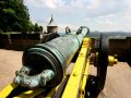 Eine Kartaune auf Lafette, Festung Königstein - Sächsische Schweiz
