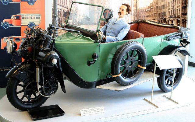 6/12 PS Phänomobil, Baujahre 1920 bis 1927 - Phänomen, Zittau - Verkehrsmuseum Dresden