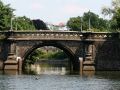 Die Feenteichbrücke an der Aussenalster in Hamburg-Uhlenhorst