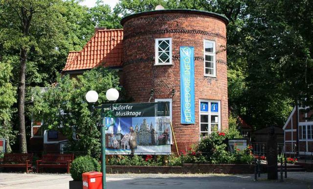 Hamburg-Bergedorf - die Tourist-Information im historischen Hasse -Turm
