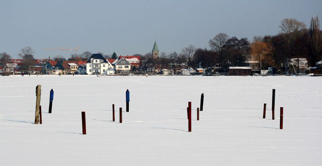 Das Steinhuder Meer im Winter - Steinhude bei Eis und Schnee Das Steinhuder Meer im Winter - Steinhude bei Eis und Schnee