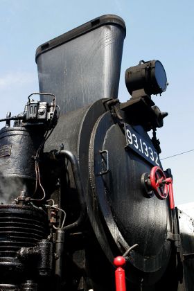 Rosentaler Dampfbummelzüge - die Dampflokomotive 93.1332 