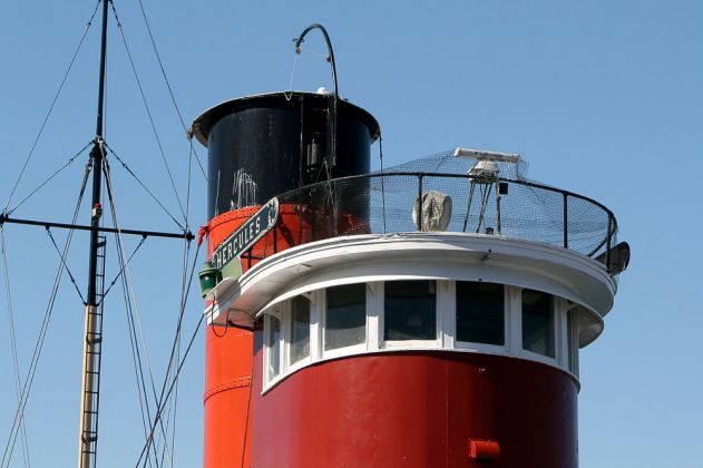 Hochseeschlepper Hercules, Hyde Street Pier - San Francisco Maritime National Historic Park. Hochseeschlepper Hercules, Hyde Street Pier - San Francisco Maritime National Historic Park.