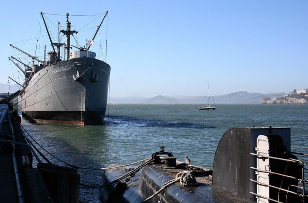 Jeremiah O'Brien - San Francisco Maritime National Historic Park. Jeremiah O'Brien - San Francisco Maritime National Historic Park.