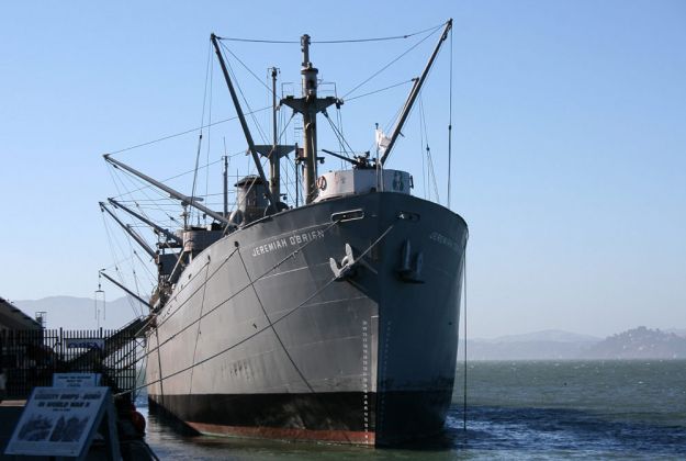 Jeremiah O'Brien - San Francisco Maritime National Historic Park. Jeremiah O'Brien - San Francisco Maritime National Historic Park.