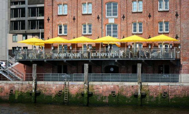 Restaurant mit Elbterrasse im Elbspeicher - Freie und Hansestadt Hamburg Restaurant mit Elbterrasse im Elbspeicher - Freie und Hansestadt Hamburg