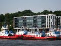 Hafenschlepper an der Neuen Schlepperbrücke - Norderelbe, Hamburg