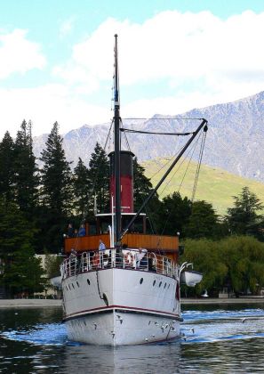 TSS Earnslaw - Wakatipu-See, Queenstown in Neuseeland