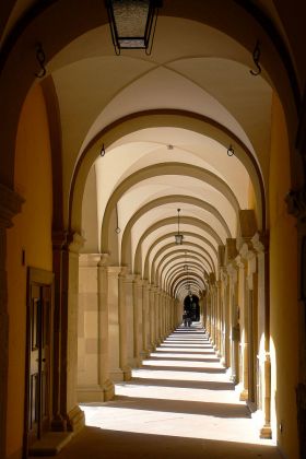 Das Juliusspital Würzburg, der Kreuzgang Das Juliusspital Würzburg, der Kreuzgang
