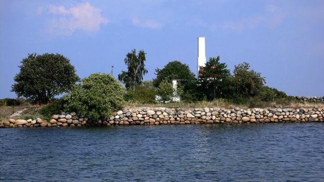 Marstal Hafen, Ærø - Kalkofen auf der Frederiks-Insel Marstal Hafen, Ærø - Kalkofen auf der Frederiks-Insel