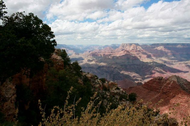 Grand Canyon National Park - Ausblicke vom Rim Trail zwischen YavapaI Point und Mather Point zum North Rim Grand Canyon National Park - Ausblicke vom Rim Trail zwischen YavapaI Point und Mather Point zum North Rim
