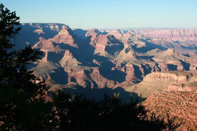 Grand Canyon South Rim Trail zwischen YavapaI Point und Mather Point Grand Canyon South Rim Trail zwischen YavapaI Point und Mather Point