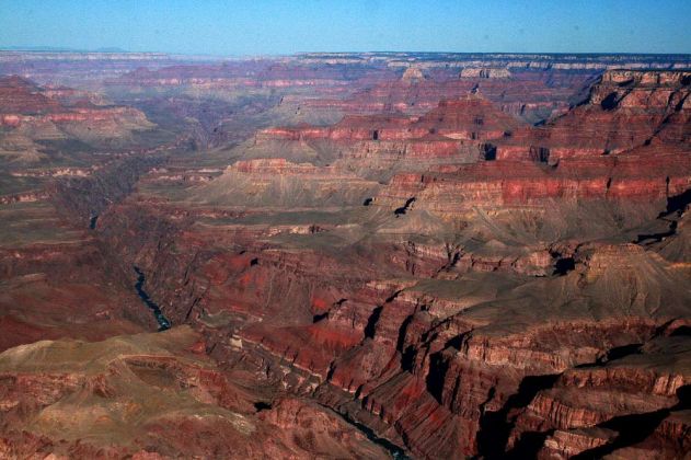 Der Grand Canyon aus der Luft - ein Rundflug mit einer Twin Otter der Grand Canyon Airlines Der Grand Canyon aus der Luft - ein Rundflug mit einer Twin Otter der Grand Canyon Airlines