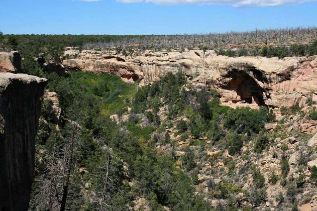 Navajo Canyon, Mesa Verde National Park - antike Häuser der Anasazi Navajo Canyon, Mesa Verde National Park - antike Häuser der Anasazi