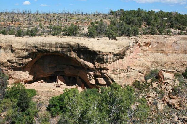 Navajo Canyon, Mesa Verde National Park - antike Häuser der Anasazi Navajo Canyon, Mesa Verde National Park - antike Häuser der Anasazi
