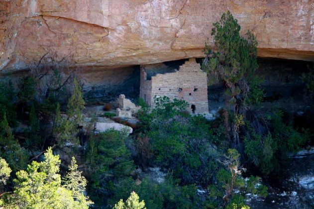 Cliff Palace, Geological Overlook - Mesa Verde National Park Cliff Palace, Geological Overlook - Mesa Verde National Park