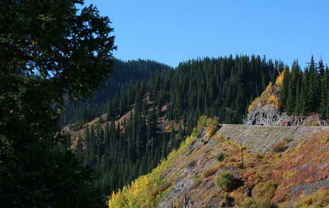 Der Million Dollar Highway - US-Hwy 550 in Colorado Der Million Dollar Highway - US-Hwy 550 in Colorado