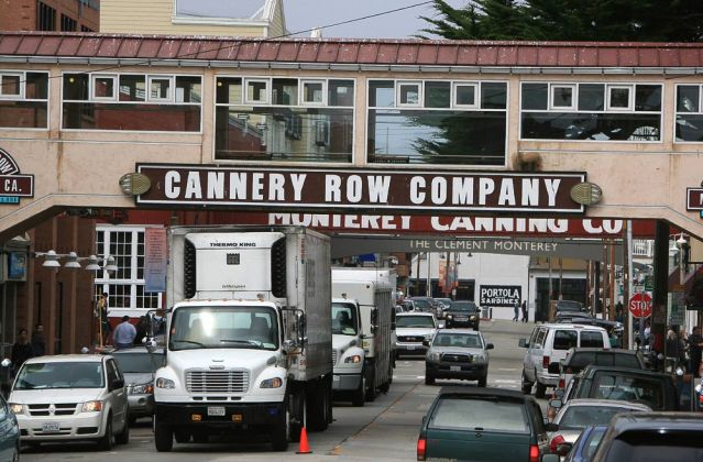Monterey, Cannery Row - Highway One am Pazifik, Kalifornien