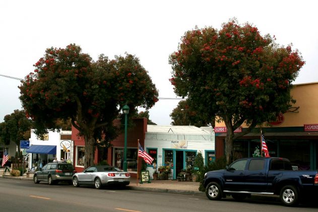 Morro Bay - California Highway One an Kaliforniens Pazifikküste Morro Bay - California Highway One an Kaliforniens Pazifikküste
