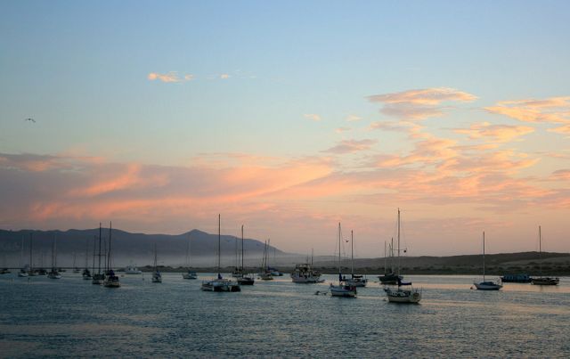 Morro Bay - California Highway One an Kaliforniens Pazifikküste Morro Bay - California Highway One an Kaliforniens Pazifikküste