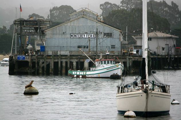 Monterey, Fischereihafen - California Highway One an Kaliforniens Pazifikküste
