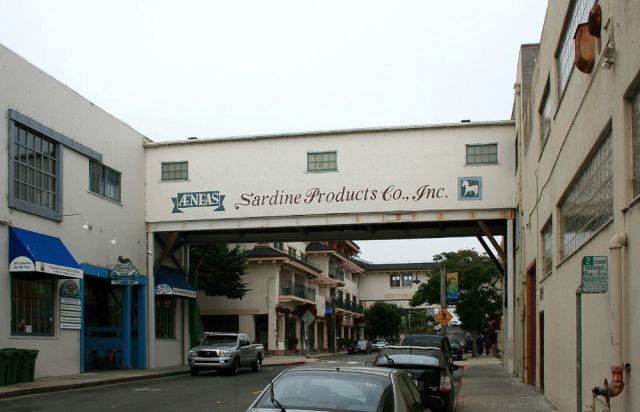 Cannery Row, die Strasse der Ölsardinen, Monterey - California Highway One an Kaliforniens Pazifikküste Cannery Row, die Strasse der Ölsardinen, Monterey - California Highway One an Kaliforniens Pazifikküste