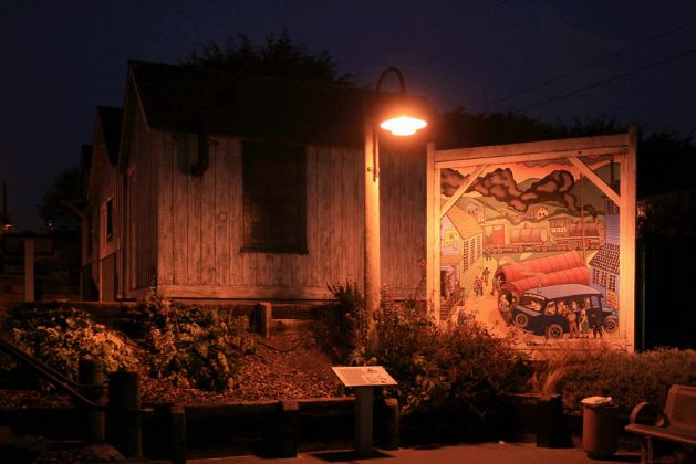 Cannery Row, die Strasse der Ölsardinen - Monterey, Kalifornien Cannery Row, die Strasse der Ölsardinen - Monterey, Kalifornien