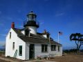 Point Pinos Lighthouse, Pacific Grove bei Monterey - California Highway One an Kaliforniens Pazifikküste.