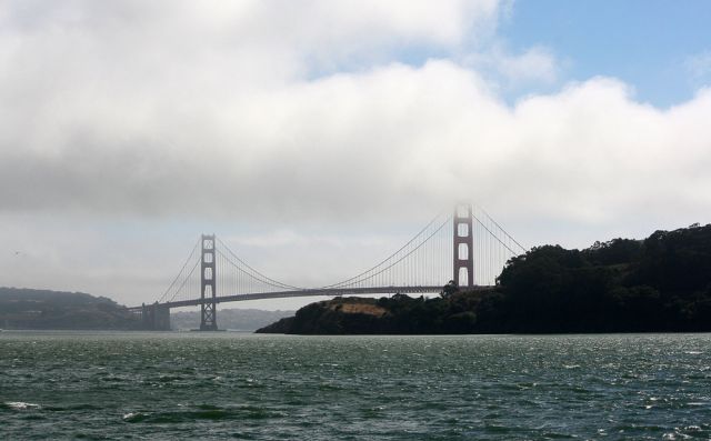 Golden Gate Bridge - San Francisco Bay, Kalifornien