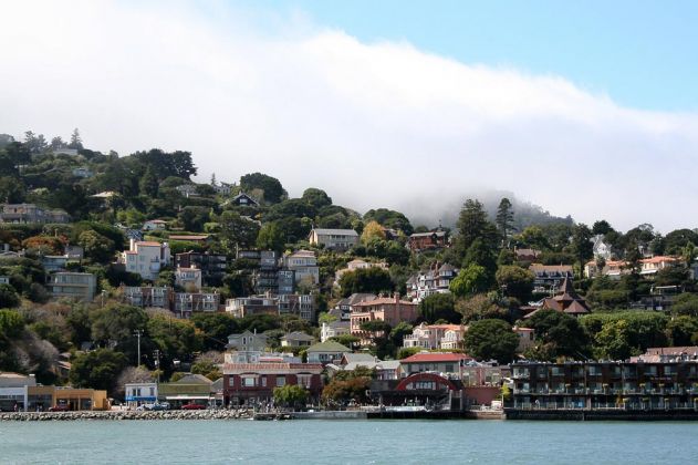 Sausalito - San Francisco Bay, Kalifornien Sausalito - San Francisco Bay, Kalifornien