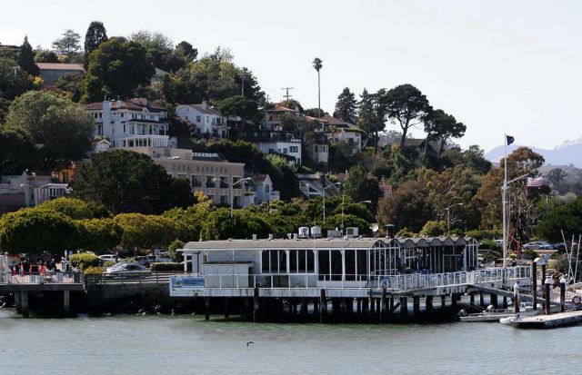 Sausalito Yacht Club, Sausalito - San Francisco Bay, Kalifornien Sausalito Yacht Club, Sausalito - San Francisco Bay, Kalifornien