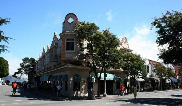 Hotel Sausalito, Ecke El Portal Street - Bridgeway,Sausalito - San Francisco Bay, Kalifornien Hotel Sausalito, Ecke El Portal Street - Bridgeway,Sausalito - San Francisco Bay, Kalifornien