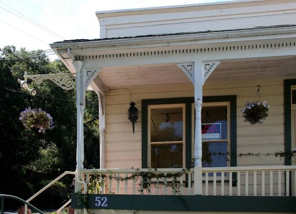 Viktorianisches Gebäude, Princess Street, Sausalito - San Francisco Bay, Kalifornien Viktorianisches Gebäude, Princess Street, Sausalito - San Francisco Bay, Kalifornien