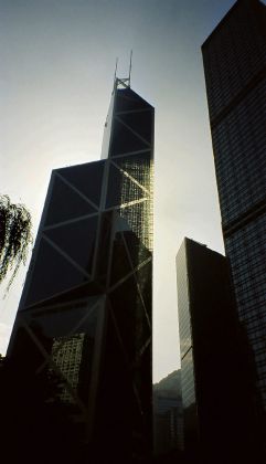 Der Bank of China Tower auf Hongkong Island
