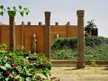 Khartoum - das Nationalmuseum des Sudan am Nil