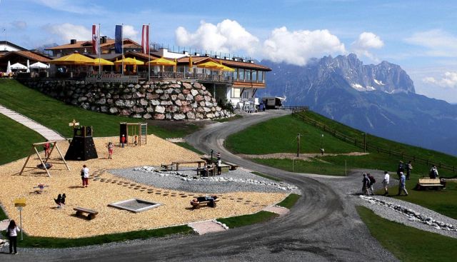 Ellmi's Zauberwelt auf dem Hartkaiser oberhalb von Ellmau in Tirol