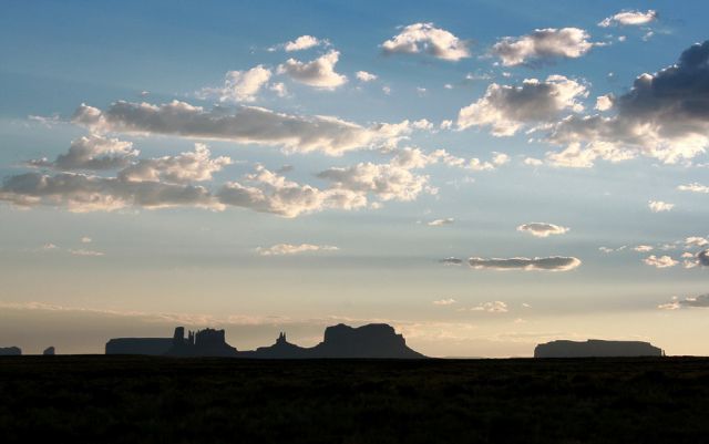 Monument Valley Navajo Tribal Park, Utah und Arizona