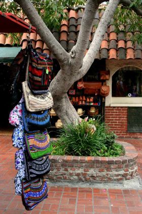 Olvera Street, Los Angeles Plaza Historic District - El Pueblo de Los Angeles, Kalifornien Olvera Street, Los Angeles Plaza Historic District - El Pueblo de Los Angeles, Kalifornien