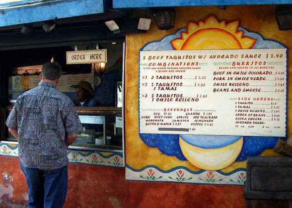 Olvera Street, Los Angeles Plaza Historic District - El Pueblo de Los Angeles, Kalifornien Olvera Street, Los Angeles Plaza Historic District - El Pueblo de Los Angeles, Kalifornien