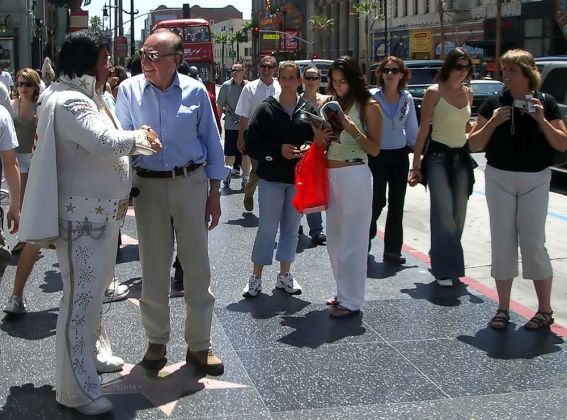 Hollywood-Boulevard in Hollywood, Los Angeles - Kalifornien Hollywood-Boulevard in Hollywood, Los Angeles - Kalifornien