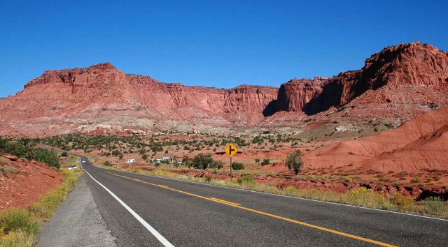 Highway 24, Capitol Reef National Park - Utah Highway 24, Capitol Reef National Park - Utah