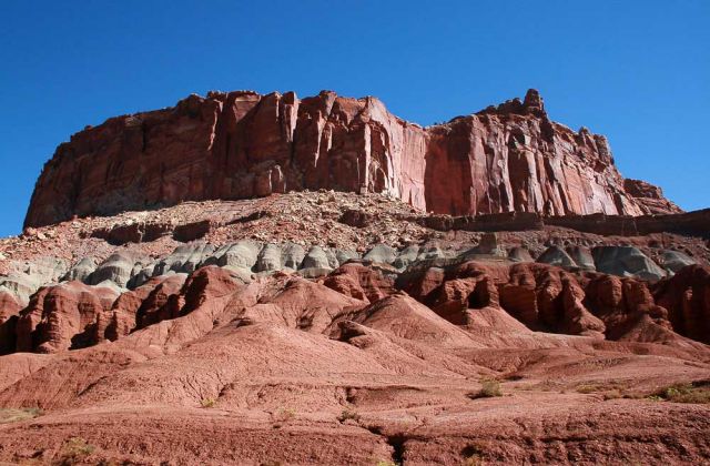 The Castle, Capitol Reef National Park - Utah The Castle, Capitol Reef National Park - Utah