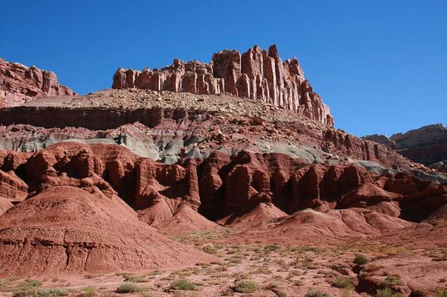 The Castle, Capitol Reef National Park - Utah The Castle, Capitol Reef National Park - Utah