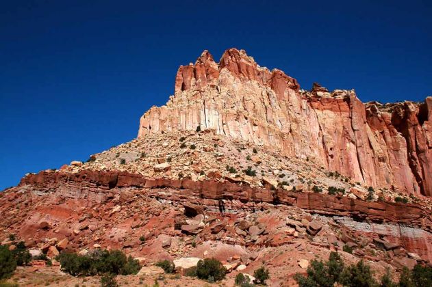 Capitol Gorge, Capitol Reef National Park - Utah Capitol Gorge, Capitol Reef National Park - Utah