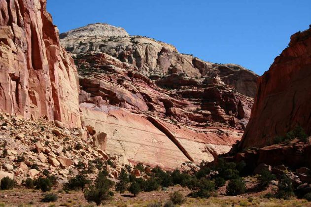 Capitol Gorge, Capitol Reef National Park - Utah Capitol Gorge, Capitol Reef National Park - Utah