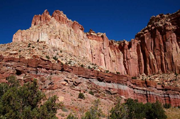 Capitol Gorge, Capitol Reef National Park - Utah Capitol Gorge, Capitol Reef National Park - Utah